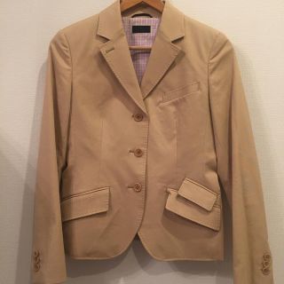 ポールスミス(Paul Smith)のポールスミス かっちりめのベージュジャケット(テーラードジャケット)