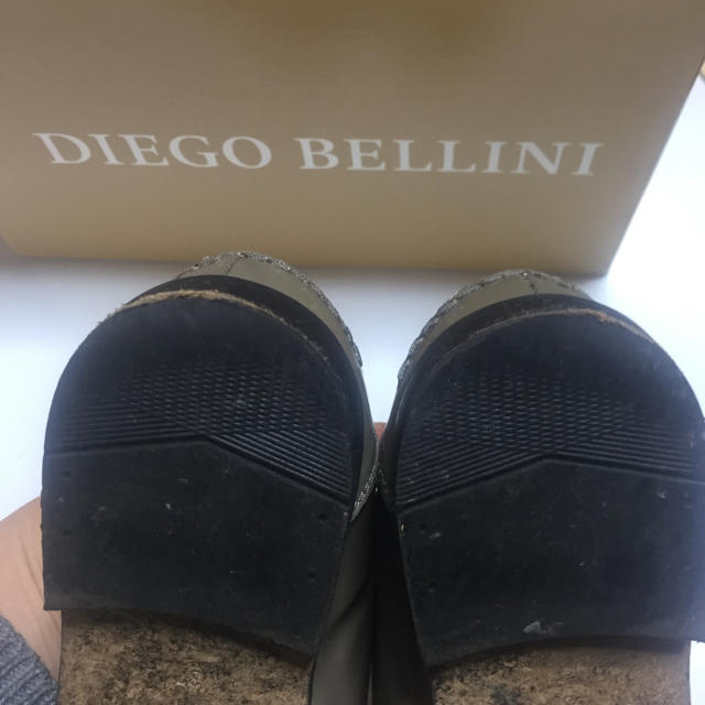 DIEGO BELLINI(ディエゴベリーニ)のk.aussie様専用 DIEGO BELLINI ローファー グレージュ  レディースの靴/シューズ(ローファー/革靴)の商品写真