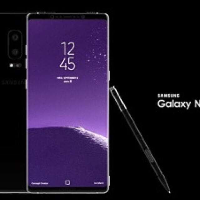 SAMSUNG(サムスン)のGalaxy note8 スマホ/家電/カメラのスマートフォン/携帯電話(スマートフォン本体)の商品写真