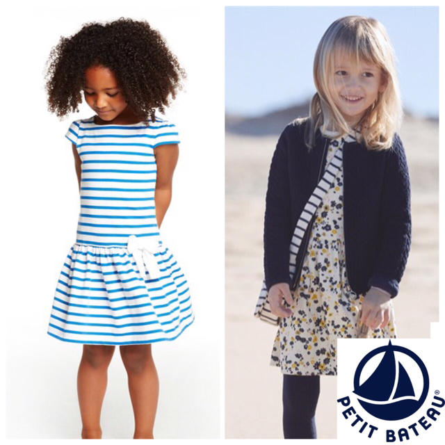 PETIT BATEAU(プチバトー)のBlue様専用☆6ans6ans キッズ/ベビー/マタニティのキッズ服女の子用(90cm~)(ワンピース)の商品写真