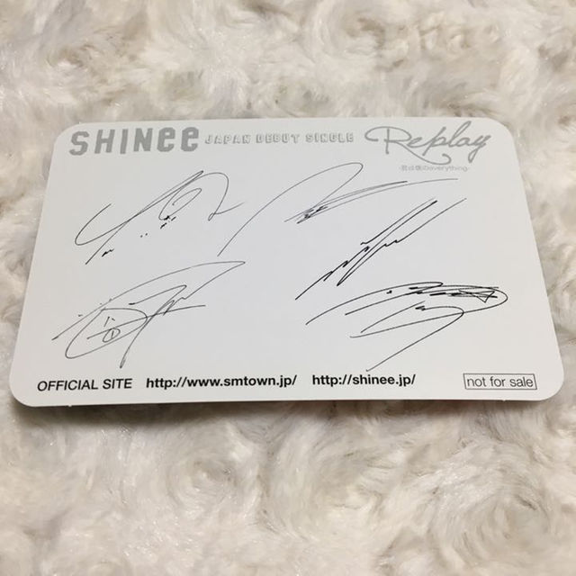 SHINee トレカ エンタメ/ホビーのトレーディングカード(その他)の商品写真