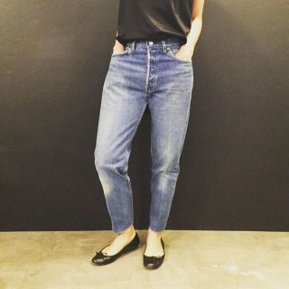 リーバイス(Levi's)のLevi's リーバイス 501 W28 リメイク made in UK(デニム/ジーンズ)