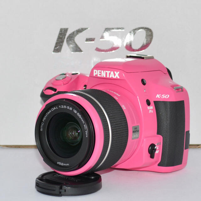 PENTAX(ペンタックス)の☆Wi-Fiでスマホへ☆フルHD動画☆ ペンタックス K-50 レンズセット♬ スマホ/家電/カメラのカメラ(デジタル一眼)の商品写真