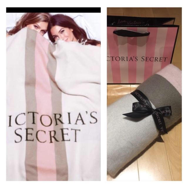 Victoria's Secret(ヴィクトリアズシークレット)の新品victoria'ssecret❤︎ブランケット インテリア/住まい/日用品の寝具(毛布)の商品写真