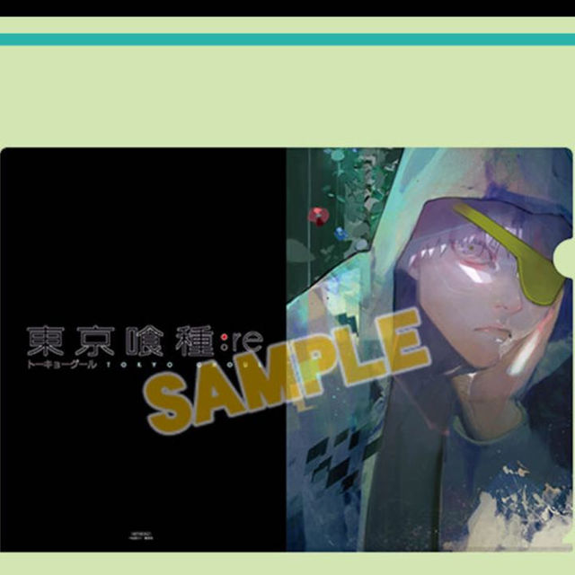 非売品 アニメイト ブックフェア クリアファイル 東京喰種 エンタメ/ホビーのアニメグッズ(クリアファイル)の商品写真