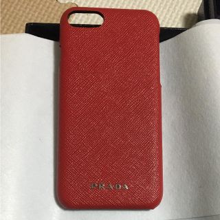 プラダ(PRADA)の《新品》プラダ iPhone7/8 ケース レッド (iPhoneケース)