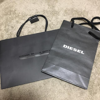 ディーゼル(DIESEL)のDIESEL BLACK GOLDとDIESELのショッパー(ショップ袋)