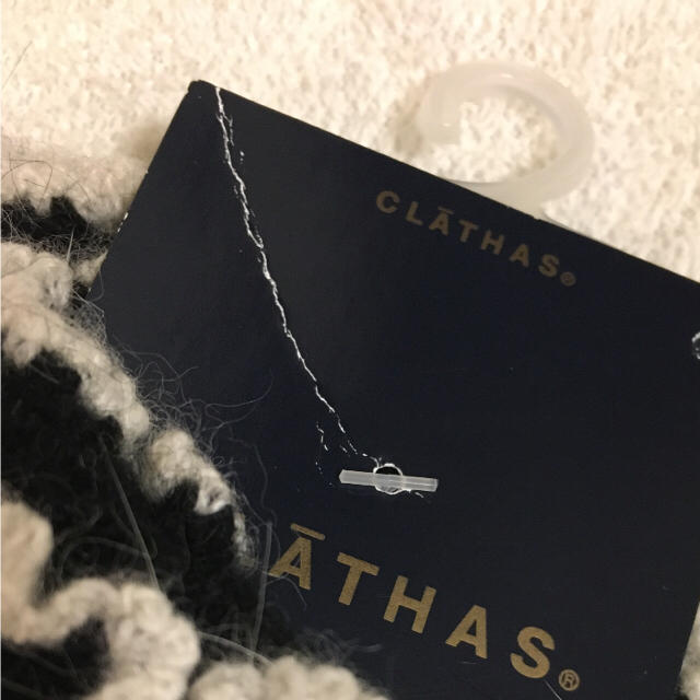 CLATHAS(クレイサス)の新品タグ付き ⭐️ クレイサス リボン 手袋 黒 レディースのファッション小物(手袋)の商品写真