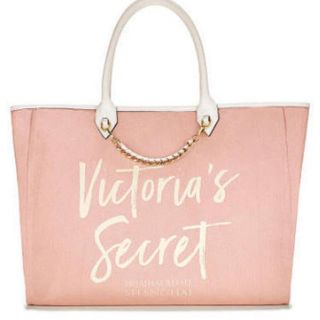 ヴィクトリアズシークレット(Victoria's Secret)のヴィクトリアシークレット♡大容量キャンパストートバッグ 新品未使用(トートバッグ)