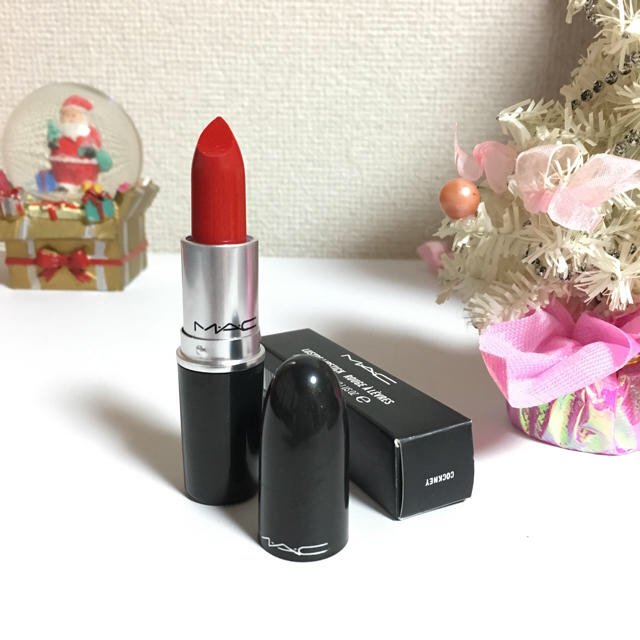 MAC(マック)の新品♡MAC リップスティック COCKNEY M・A・C リップ コックニー コスメ/美容のベースメイク/化粧品(口紅)の商品写真