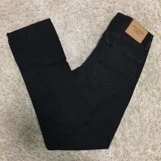 アバクロンビーアンドフィッチ(Abercrombie&Fitch)の【美品 Abercrombie&Fitch ブラックデニム】(デニム/ジーンズ)