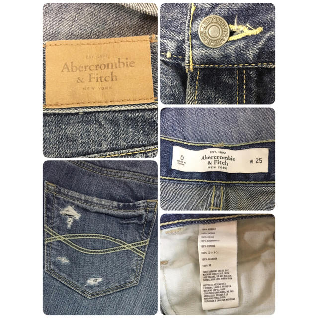 Abercrombie&Fitch(アバクロンビーアンドフィッチ)の【nanonya様専用】アバクロ  デニムショーパン レディースのパンツ(ショートパンツ)の商品写真