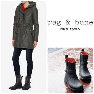 ラグアンドボーン(Rag & Bone)のパンダパンダ様専用 タイムセール 新品☆ラグ&ボーン レインブーツ(レインブーツ/長靴)