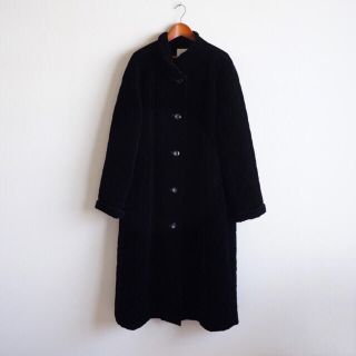 vintage velvet long coat(ロングコート)