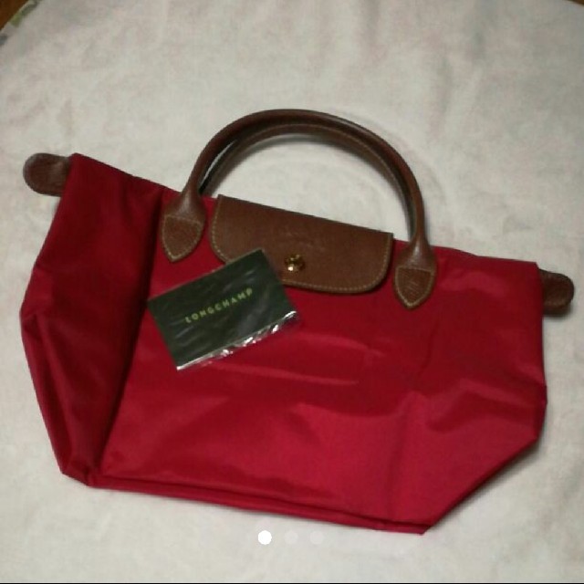 Longchamp ロンシャン　ルプリアージュ　ハンドバッグ　S レッド