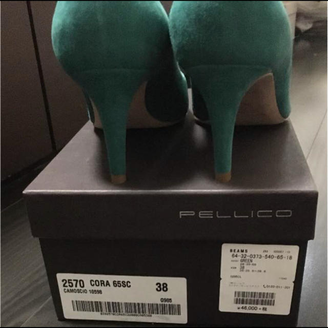 PELLICO(ペリーコ)の新品 未使用 ペリーコ  パンプス 38 レディースの靴/シューズ(ハイヒール/パンプス)の商品写真