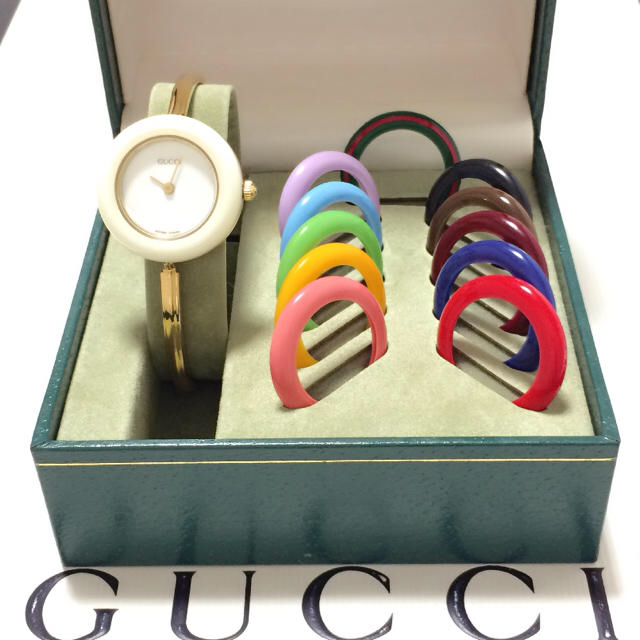 Gucci(グッチ)の1.美品 グッチ GUCCI 時計 レディースのファッション小物(腕時計)の商品写真