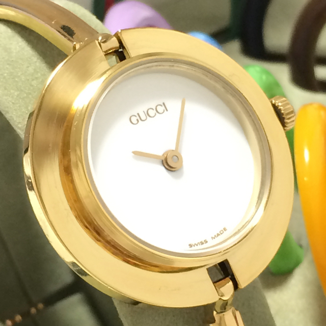 Gucci(グッチ)の1.美品 グッチ GUCCI 時計 レディースのファッション小物(腕時計)の商品写真