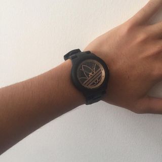 アディダス(adidas)のアディダスオリジナル 腕時計 黒(腕時計)