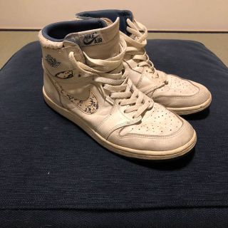 ナイキ(NIKE)のAIRJORDAN 1 オリジナル メタリックブルー 28.5 箱なし(スニーカー)