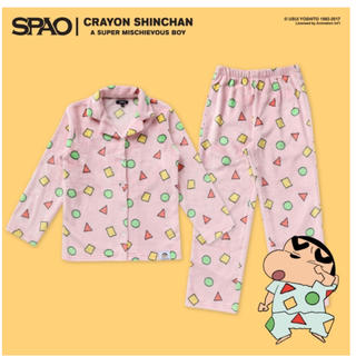 エクソ(EXO)の正規品 SPAO クレヨンしんちゃん もこもこパジャマ レア 人気 ピンク (パジャマ)