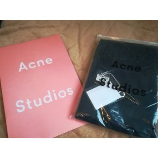 アクネ(ACNE)の【大特価】送料無料Acne マフラー　ブラック(マフラー/ショール)