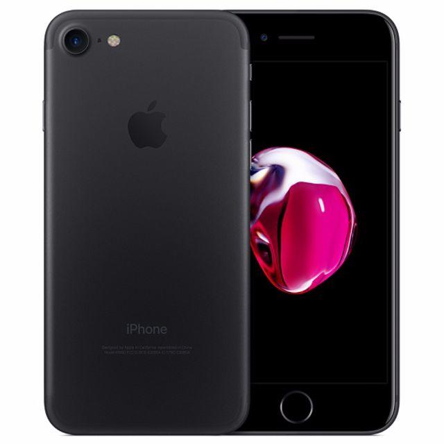 iPhone 7 ジェットブラック 128GB SIMフリー 新品電池【おまけ付