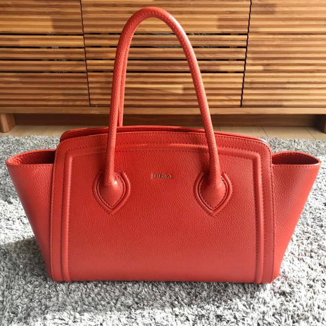 バッグFURLA カレッジ トートバッグ 美品 フルラ