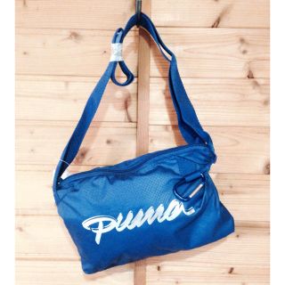 プーマ(PUMA)の新品 プーマ ポシェット 青(ショルダーバッグ)