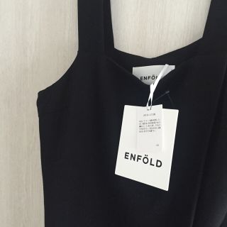 エンフォルド(ENFOLD)の期間限定販売 エンフォルド 新品・未使用  ワンピース 38 ブラック(ロングワンピース/マキシワンピース)