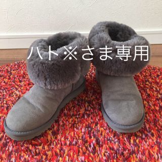 アグ(UGG)のUGG  ムートンブーツ ベイリーボタン サイズ6(ブーツ)