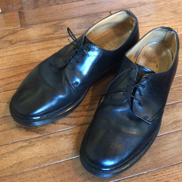 Dr.Martens(ドクターマーチン)のドクターマーチン イングランド製 ブラック 4ホール ドレスシューズ 29cm メンズの靴/シューズ(ブーツ)の商品写真