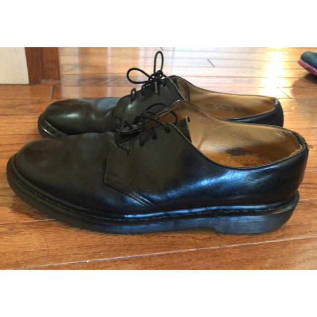 Dr.Martens(ドクターマーチン)のドクターマーチン イングランド製 ブラック 4ホール ドレスシューズ 29cm メンズの靴/シューズ(ブーツ)の商品写真
