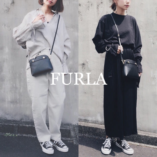 Furla(フルラ)の新品同様、定価30240円、FURLA フルラパイパー ミニショルダーバッグ  レディースのバッグ(ショルダーバッグ)の商品写真