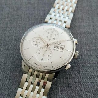 ユンハンス(JUNGHANS)のくまくん様専用　ユンハンス☆マイスター　クロノスコープ　新品　国内正規保証書付き(腕時計(アナログ))