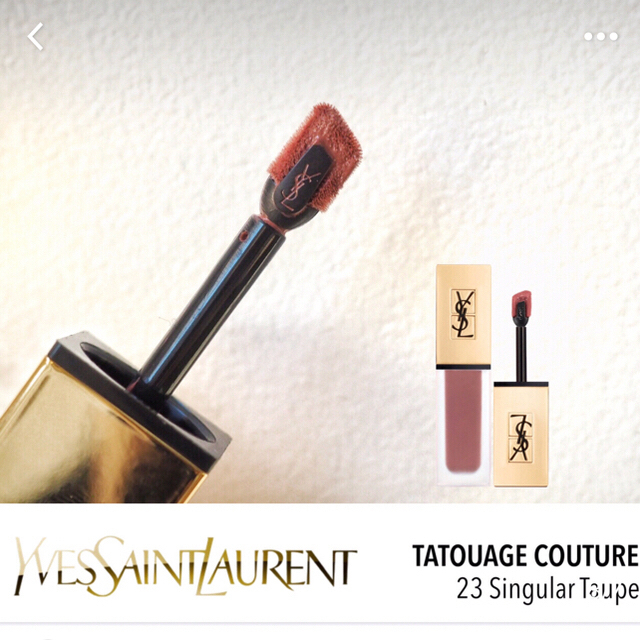 Yves Saint Laurent Beaute(イヴサンローランボーテ)のイブサンローランYSL タトワージュ クチュール 23番ｼﾝｷﾞｭﾗｰﾄｰﾌﾟ コスメ/美容のベースメイク/化粧品(口紅)の商品写真