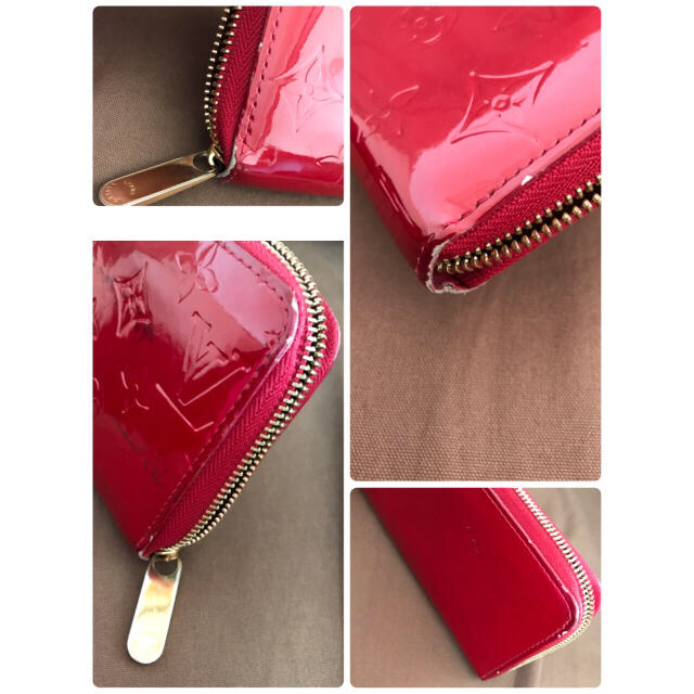 LOUIS VUITTON(ルイヴィトン)のルイ ヴィトン✧ヴェルニ長財布✳︎赤 レディースのファッション小物(財布)の商品写真
