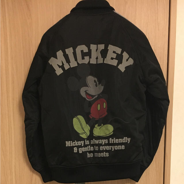 Disney(ディズニー)のMICKEY  ナイロンブルゾン Disney メンズのジャケット/アウター(ナイロンジャケット)の商品写真