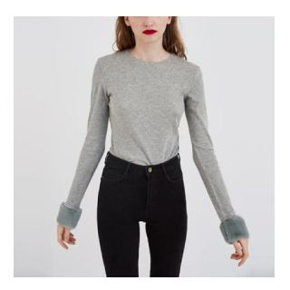 ザラ(ZARA)のザラ今期ファートップス(シャツ/ブラウス(長袖/七分))