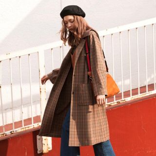 ムルーア(MURUA)のMURUA 2017aw ステンカラーロングコート ノベルティー付き☆(ロングコート)