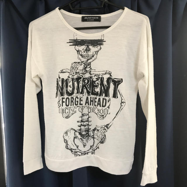 GLAD NEWS(グラッドニュース)のスカル ロンT レディースのトップス(Tシャツ(長袖/七分))の商品写真