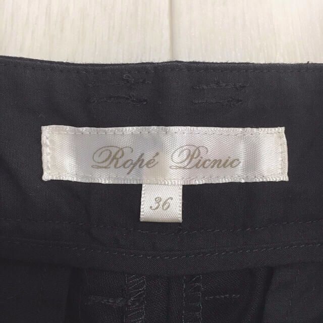 Rope' Picnic(ロペピクニック)の＊かーりん♪さま専用✳ロペピクニック 黒 パンツ レディースのパンツ(クロップドパンツ)の商品写真