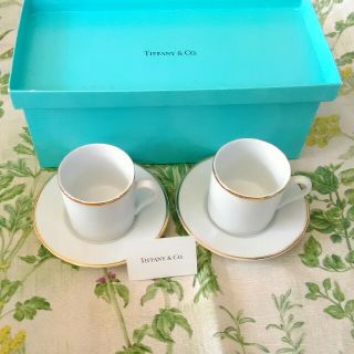 ティファニー(Tiffany & Co.)のティファニー　デミタスカップ　未使用(グラス/カップ)