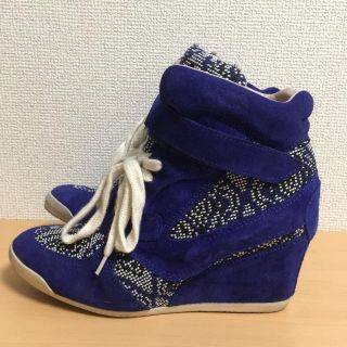 ザラ(ZARA)の美品★zara ザラ インヒールスニーカー サイズ39(スニーカー)