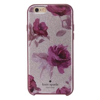 ケイトスペードニューヨーク(kate spade new york)のKate spade iPhone 7 グリッターローズ(iPhoneケース)