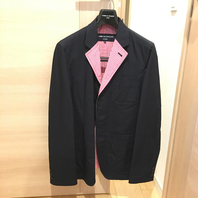 M100%の保証comme des garconsリバーシブルジャケット テーラード 【通販 人気】 garconsリバーシブルジャケット des comme テーラードジャケット