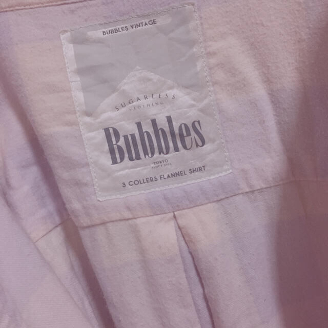 Bubbles(バブルス)のbubbles チェックシャツ レディースのトップス(シャツ/ブラウス(長袖/七分))の商品写真