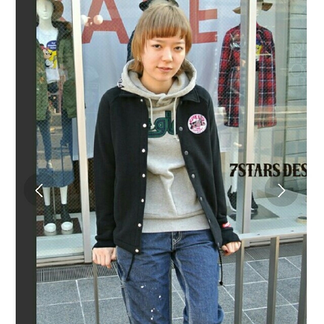 X-girl(エックスガール)のX-GIRL ブルゾン WARK STYLE MINNIE レディースのジャケット/アウター(ブルゾン)の商品写真