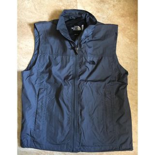 ザノースフェイス(THE NORTH FACE)のTHE NORTH FACE/ノースフェイス ナイロンベスト グレー メンズM(ダウンベスト)