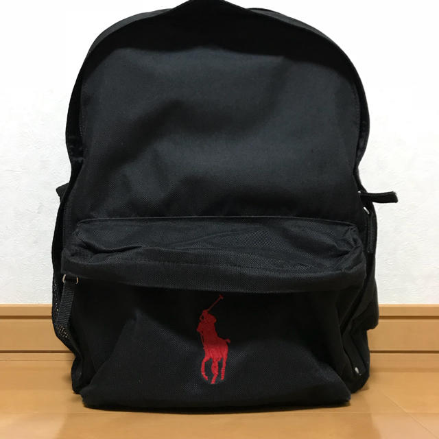 Ralph Lauren(ラルフローレン)のラルフローレン リュック 黒 レディースのバッグ(リュック/バックパック)の商品写真
